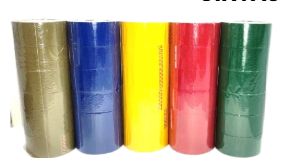 CINTA DE EMPAQUE 48MMX100MT COLORES